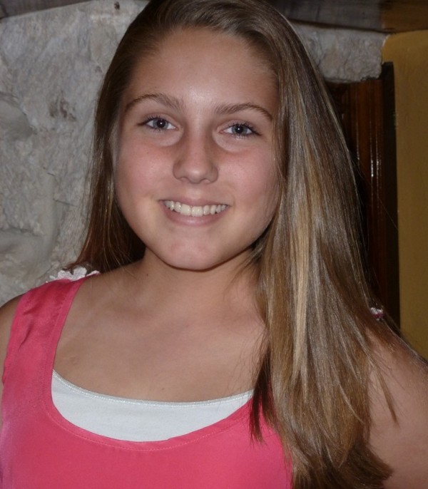 Abby Alonzo, who developed Hodkin's lymphoma at age 10