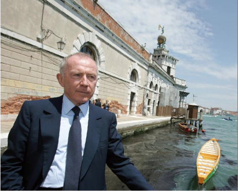Billionaire art collector François Pinault in Venice
